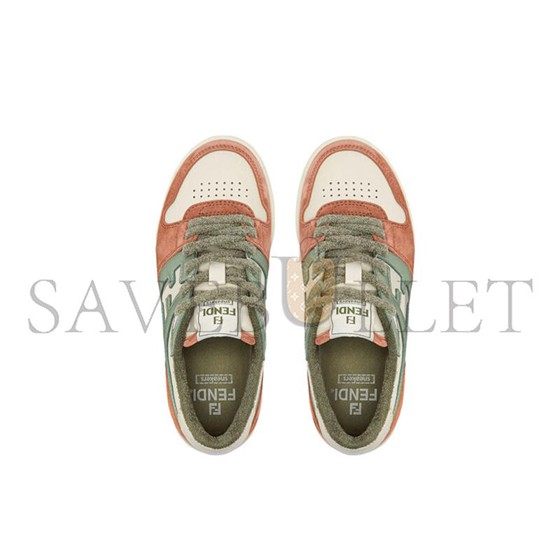FENDI MATCH LOW 'WHITE ORANGE GREEN' 7E1493AI1NF1H1E